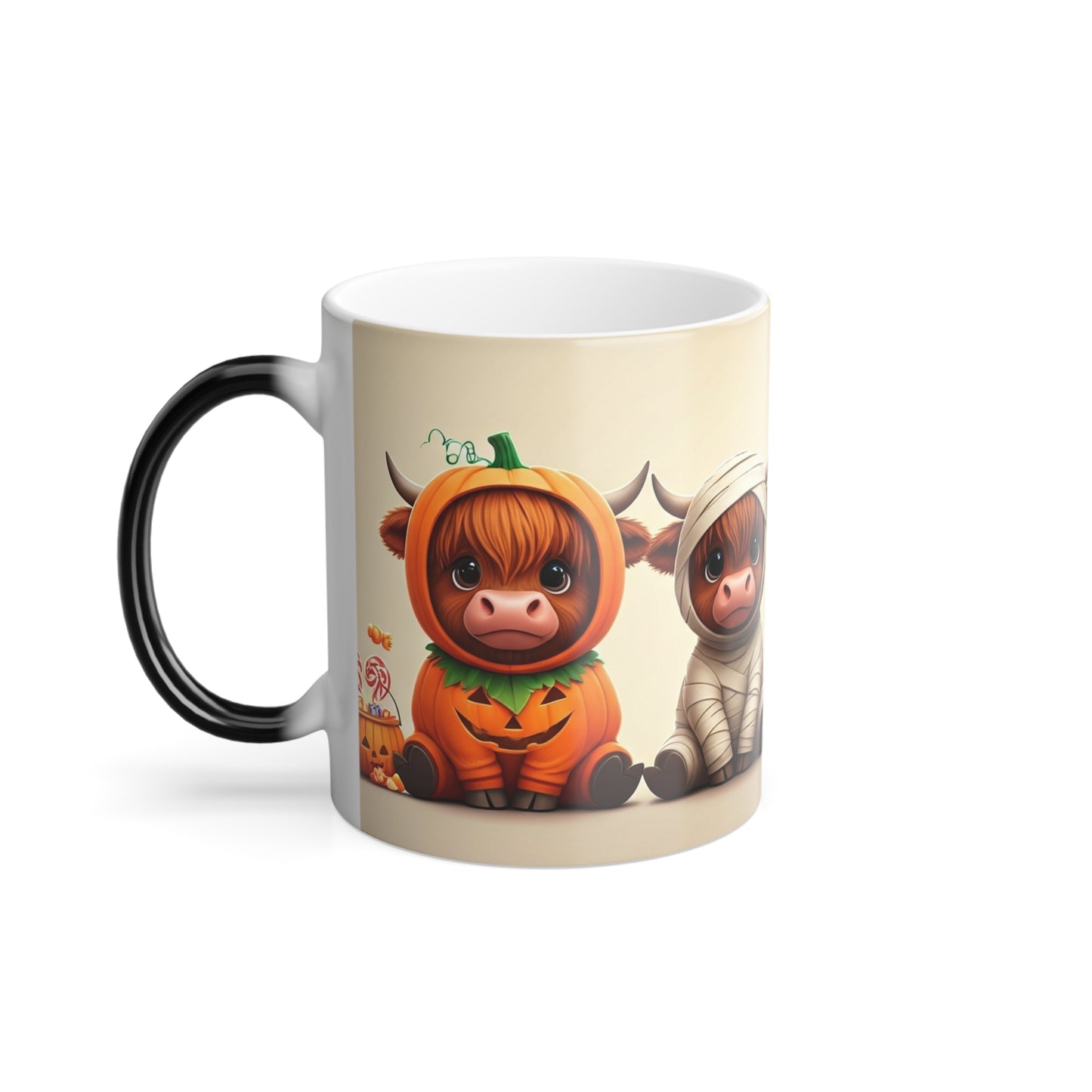 Cute Cow Halloween Mug