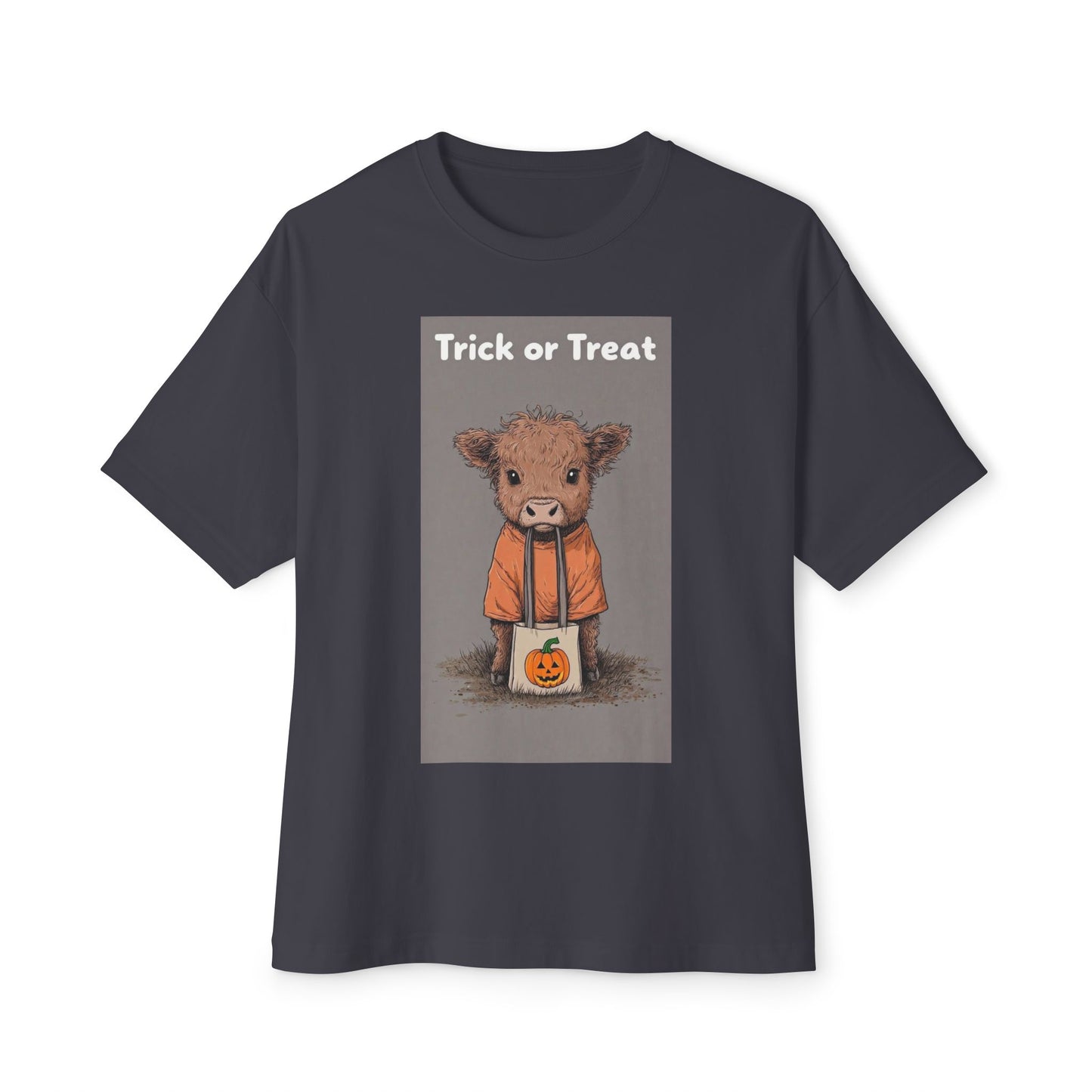 Cute Calf Trick-or-Treating Halloween Shirt