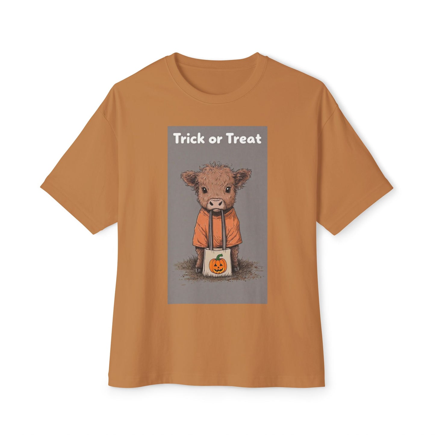 Cute Calf Trick-or-Treating Halloween Shirt