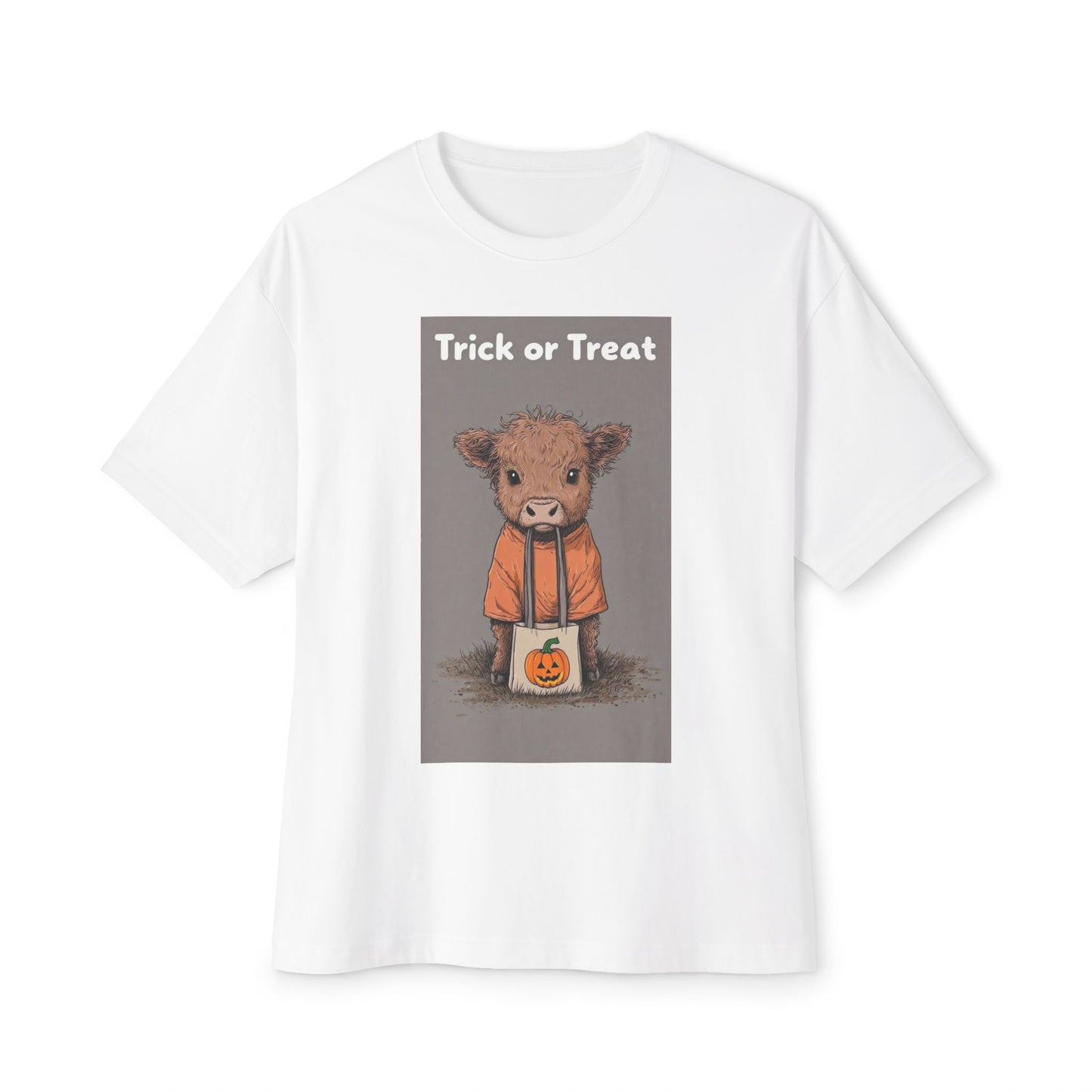 Cute Calf Trick-or-Treating Halloween Shirt